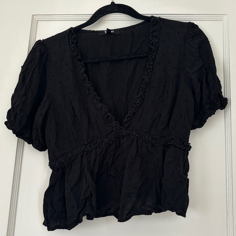 Trixxi from Francesca’s Black Women's Top
